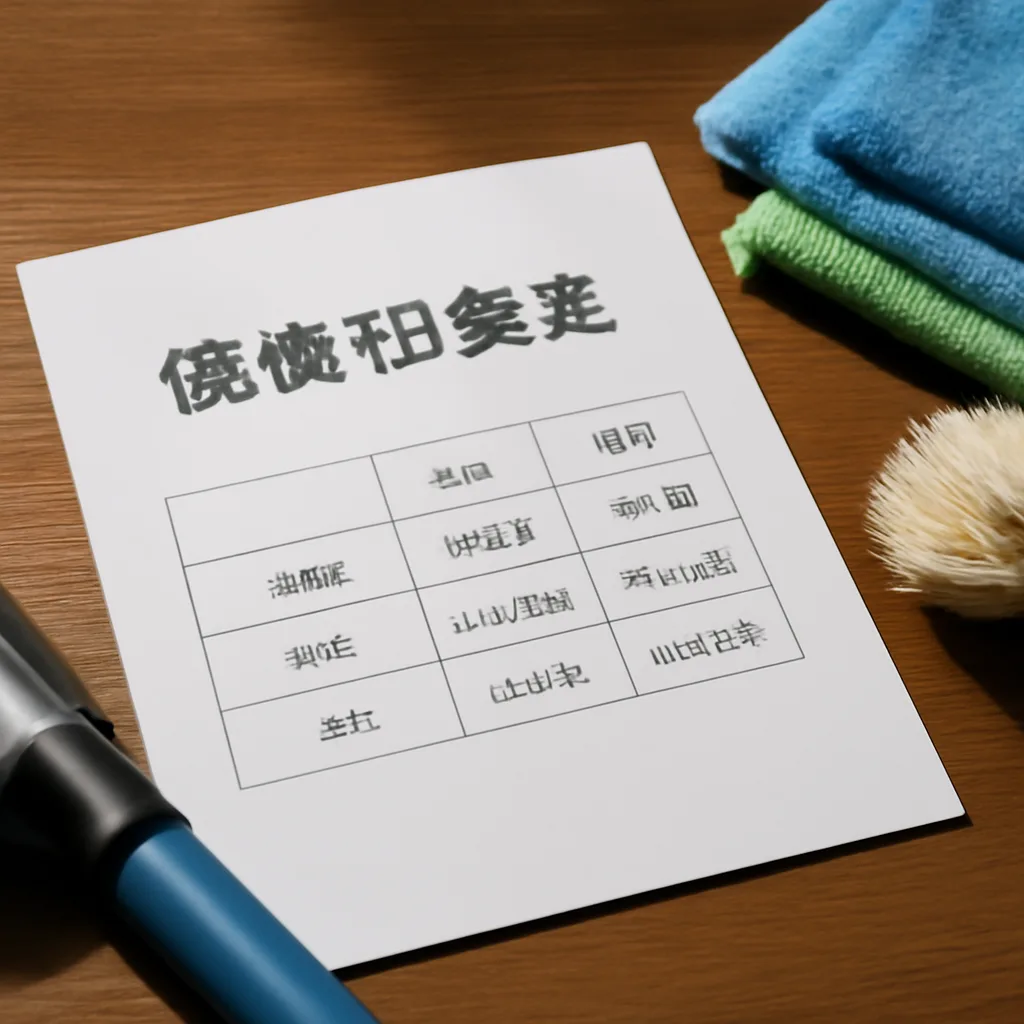 了解台南清潔公司收費標準